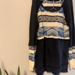 Snow angel sweater